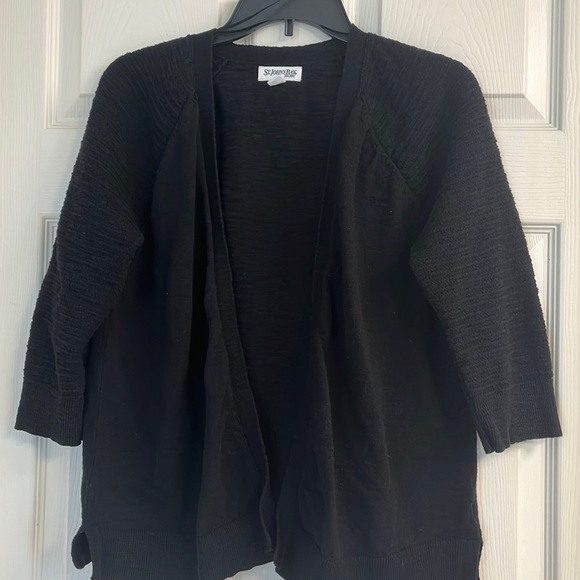 Women St. John’s bay cardigan 3/4 sleeves - Picture 1 of 2
